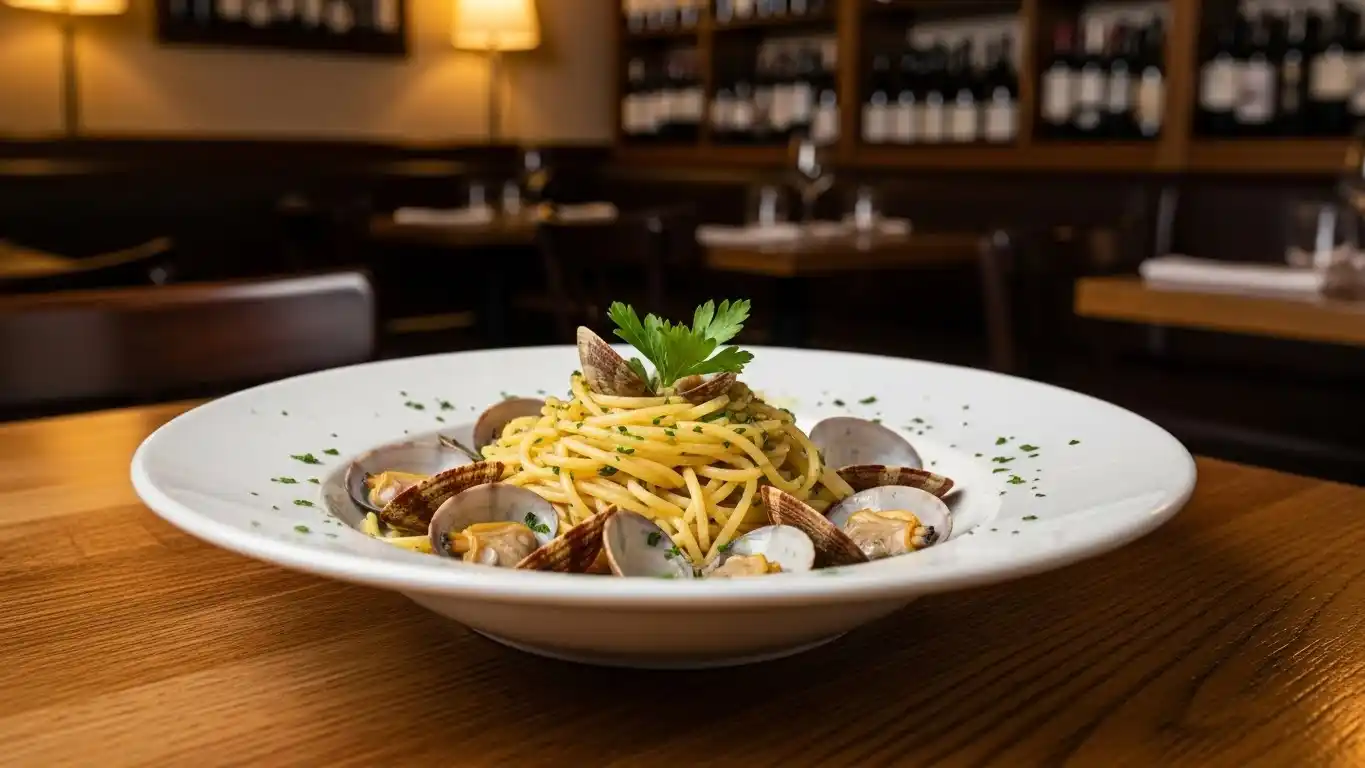 Budapest legjobb olasz éttermeinek menüi - különböző ételek