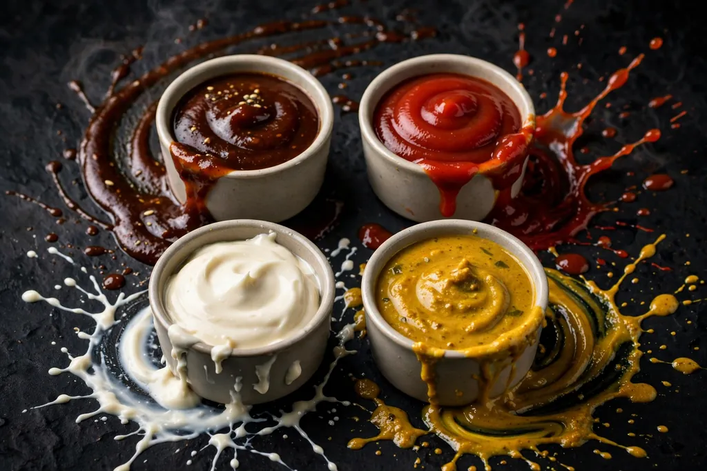 Burger King omáčky a dipy