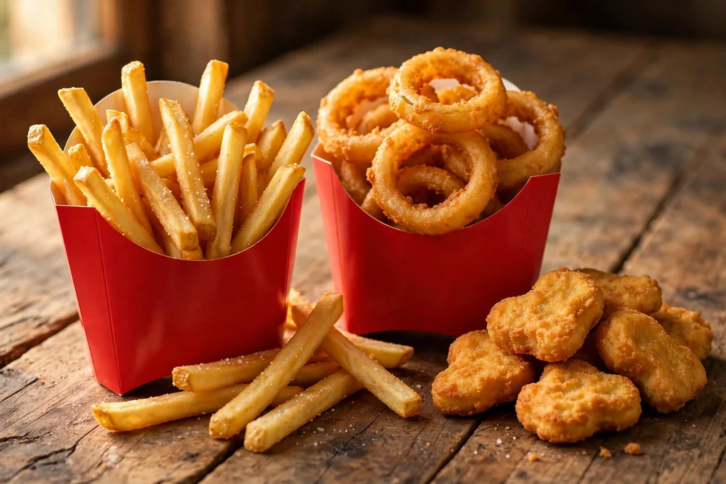 Burger King hranolky a snacky