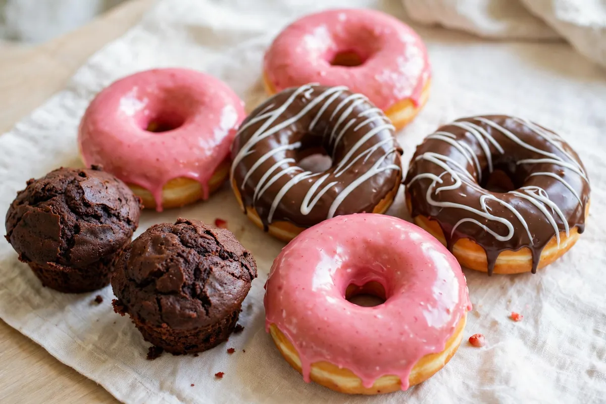 KFC dezerty – donuty a muffiny