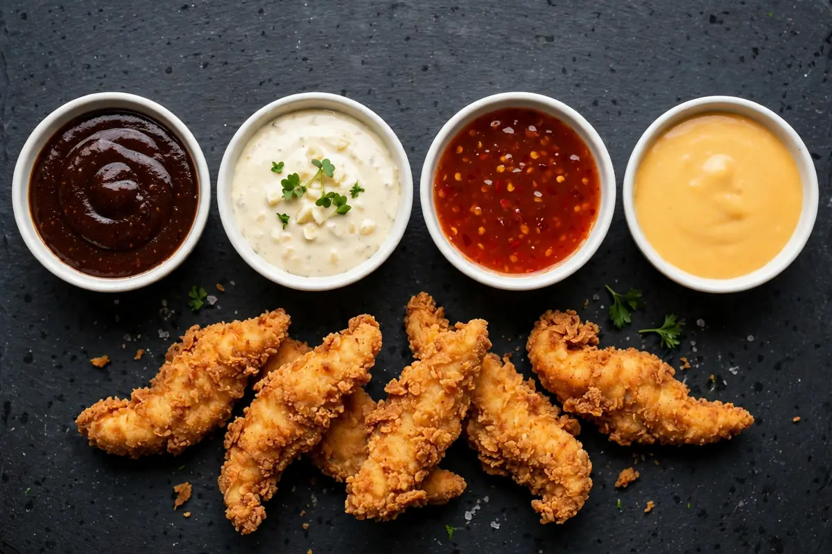 KFC omáčky a dipy